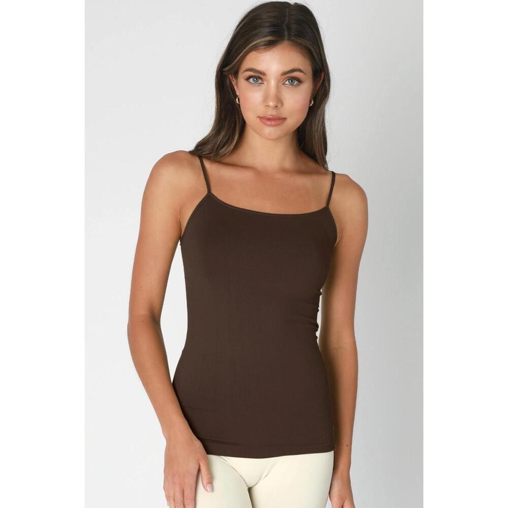 NEW NIKIBIKI signature camisole in coffee bean